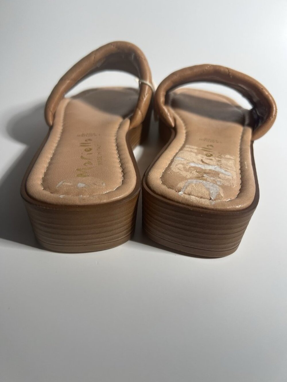 Mariella Slide Sandals Brown Women’s Size 7.5 Comfort - Picture 4 of 9